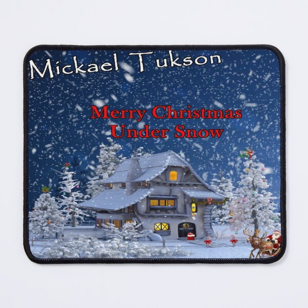 Item preview, Merry Christmas Under Snow horizontal format designed and sold by MickaelTukson.