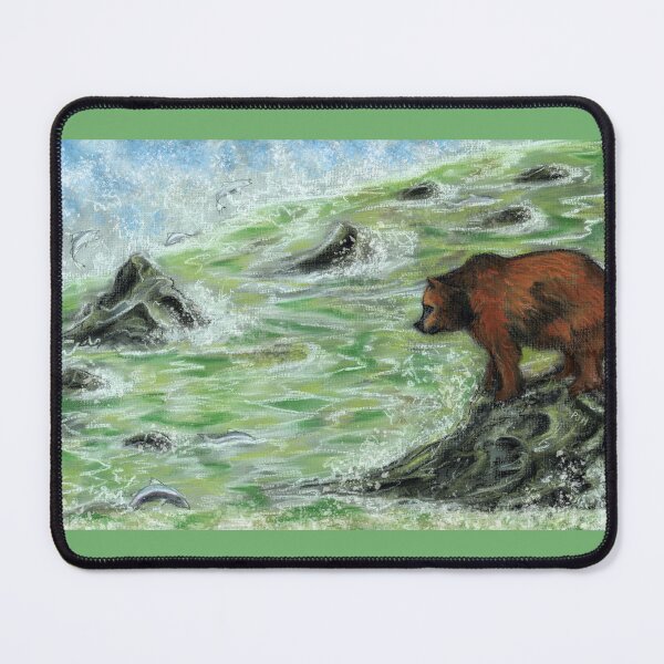 Item preview, Fishing for Salmon designed and sold by PhilipHarvey.