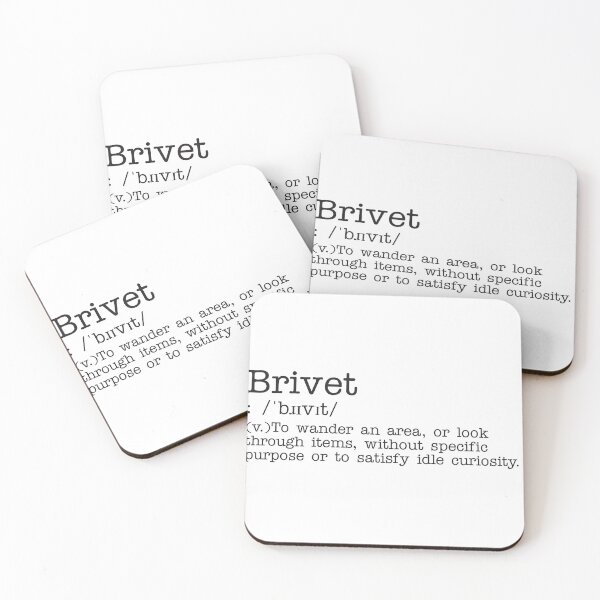 Item preview, Brivet - Beautiful Word Definition - Typewriter designed and sold by Zooone.
