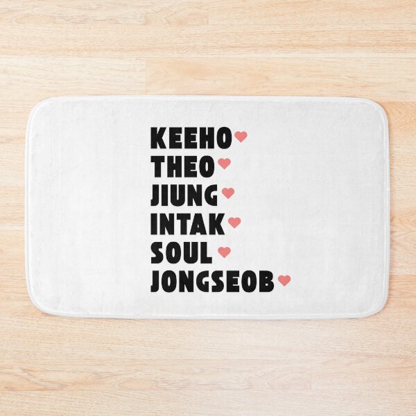 Item preview, P1Harmony with Member Names Kpop Group Design  designed and sold by AJUNICE STUDIO.