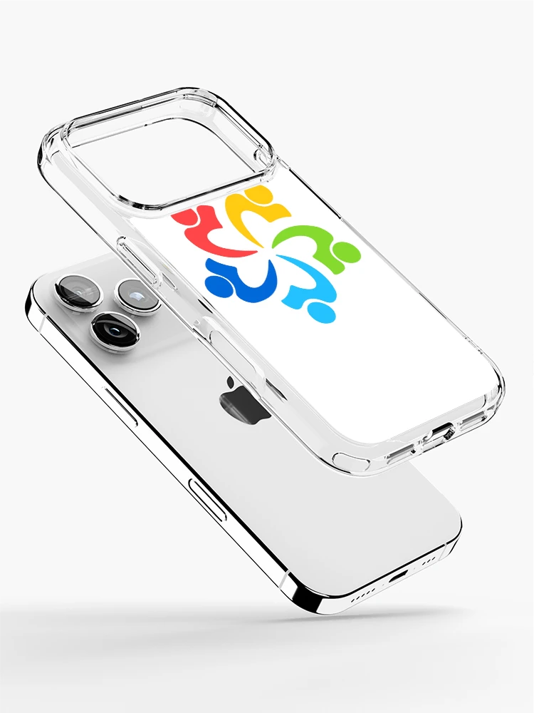 Thumbnail 2 of 5, iPhone Case, Colorful AlmaLinuxOS linux logo art designed and sold by dasj19.