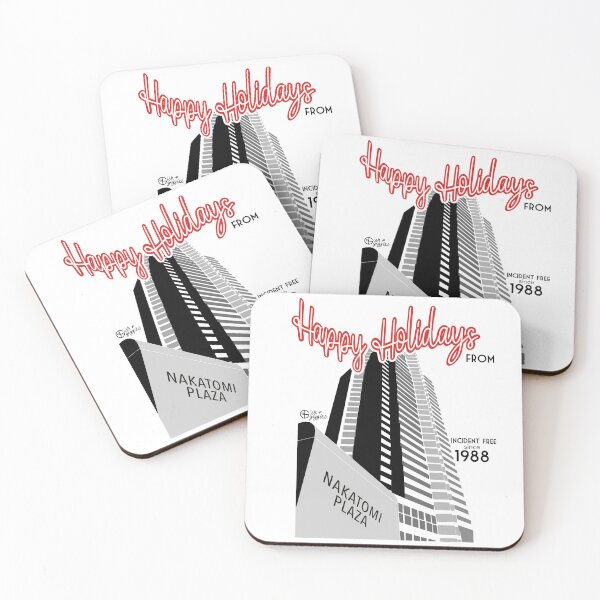 Item preview, Nakatomi Plaza: Happy Holidays designed and sold by Ish and Giggles.