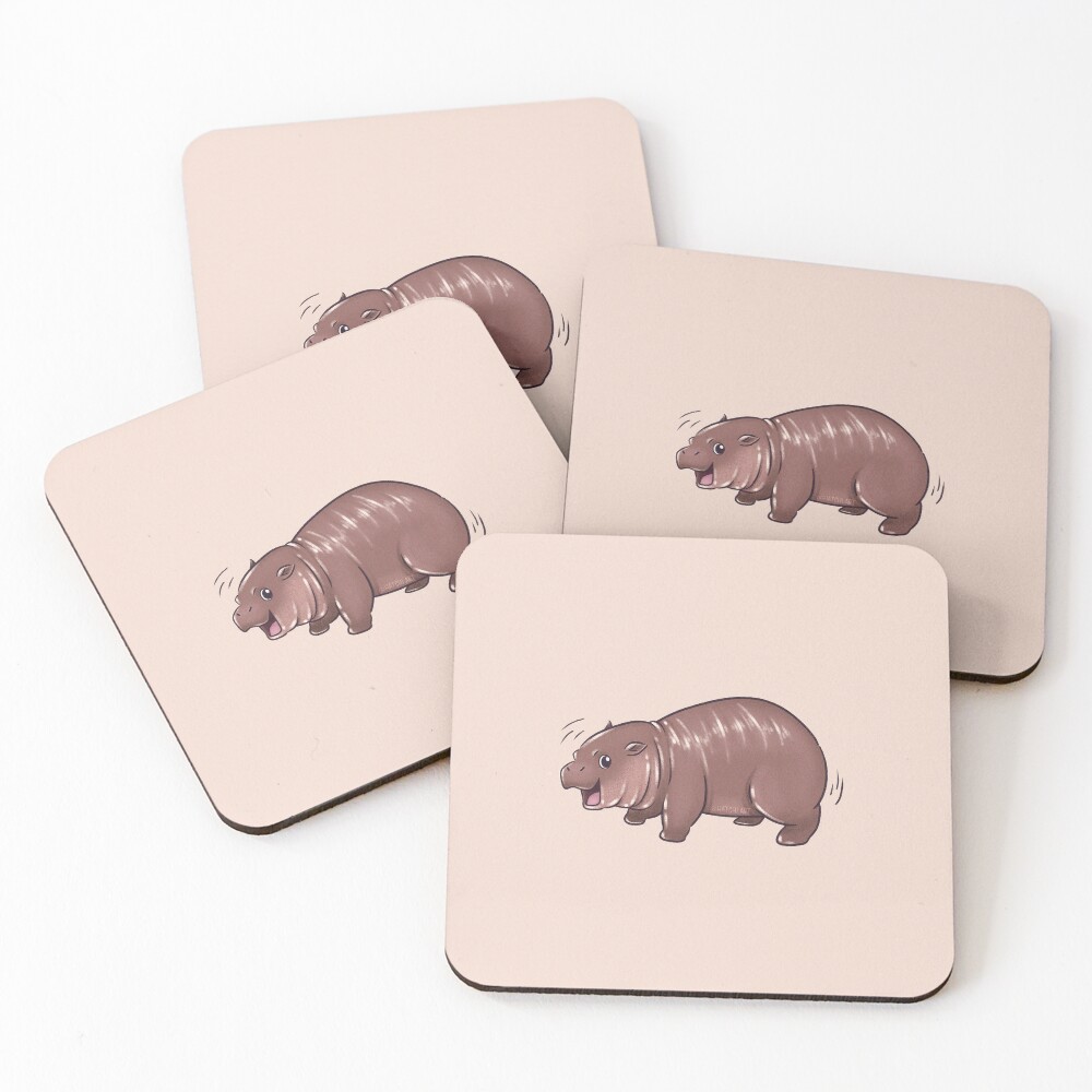 Item preview, Coasters (Set of 4) designed and sold by hatchiart.