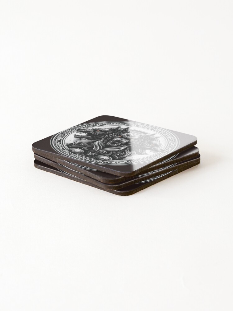 Thumbnail 4 of 5, Coasters (Set of 4), Cerberus designed and sold by RayCrimson.
