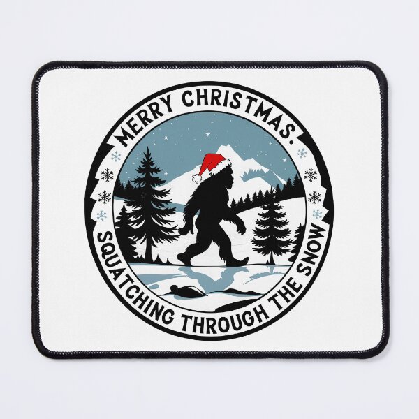 Item preview, Squatching Through The Snow designed and sold by Angry Swan Designs.