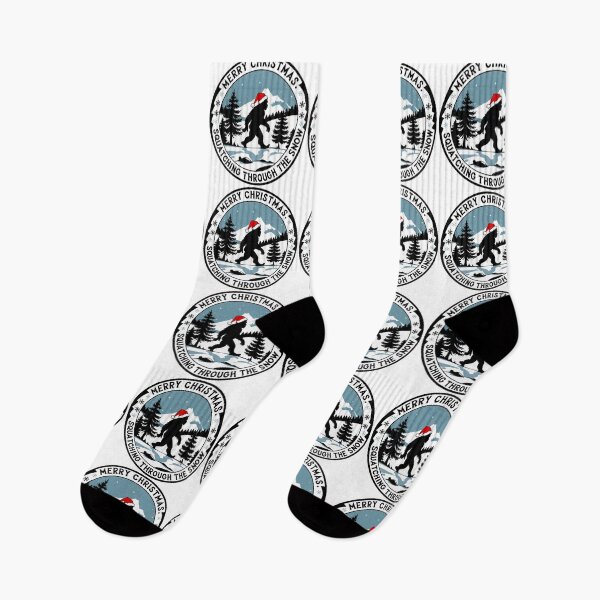 Item preview, Squatching Through The Snow designed and sold by Angry Swan Designs.