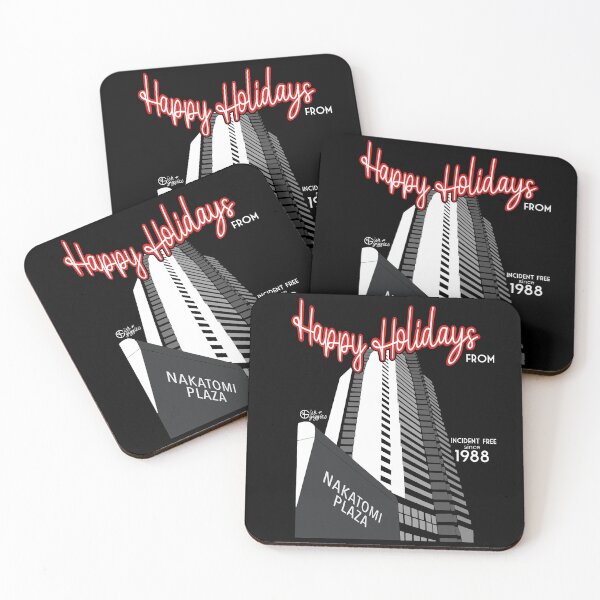 Item preview, Nakatomi Plaza: Happy Holidays - Dark designed and sold by Ish and Giggles.