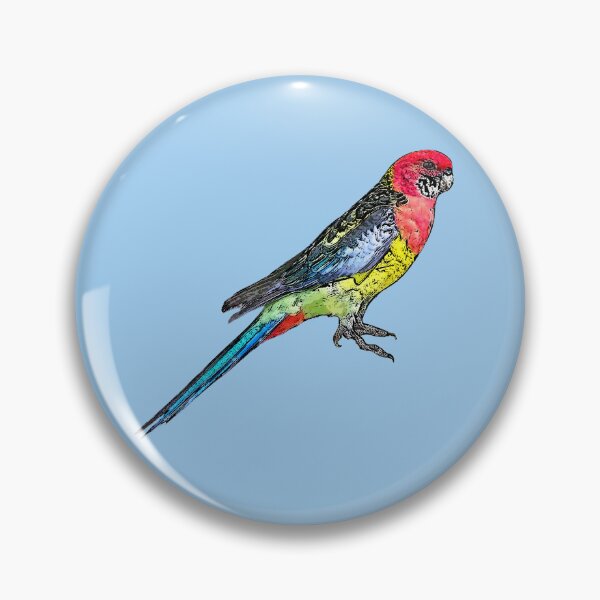 Item preview, Eastern Rosella Black Alternate Design  designed and sold by designsasstultd.