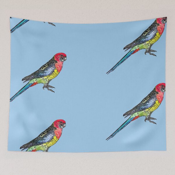 Item preview, Eastern Rosella Black Alternate Design  designed and sold by designsasstultd.