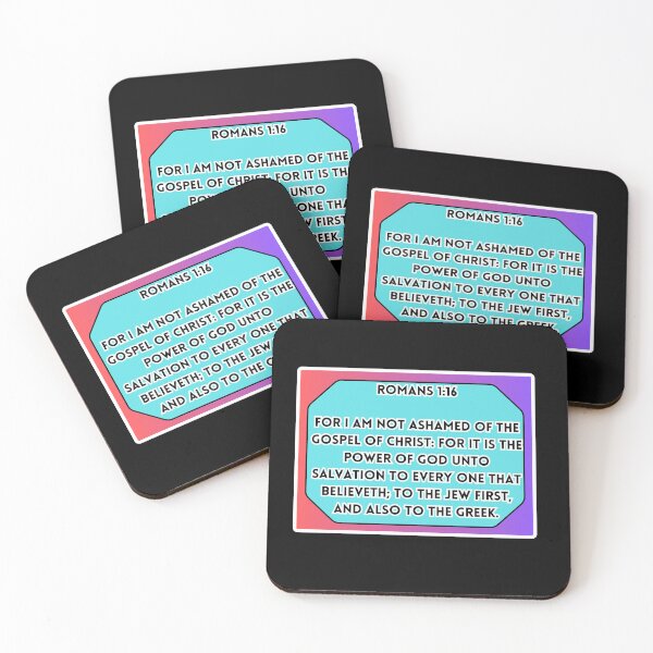 Item preview, Bible Verse: (Romans 1:16) designed and sold by tellit24seven.
