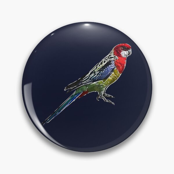 Item preview, Eastern Rosella White Alternate Design  designed and sold by designsasstultd.