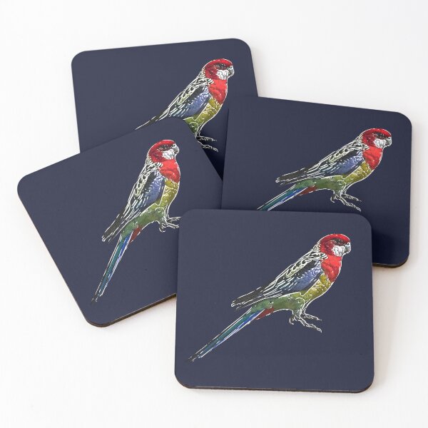 Item preview, Eastern Rosella White Alternate Design  designed and sold by designsasstultd.