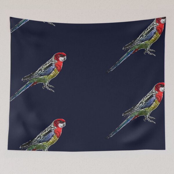 Item preview, Eastern Rosella White Alternate Design  designed and sold by designsasstultd.