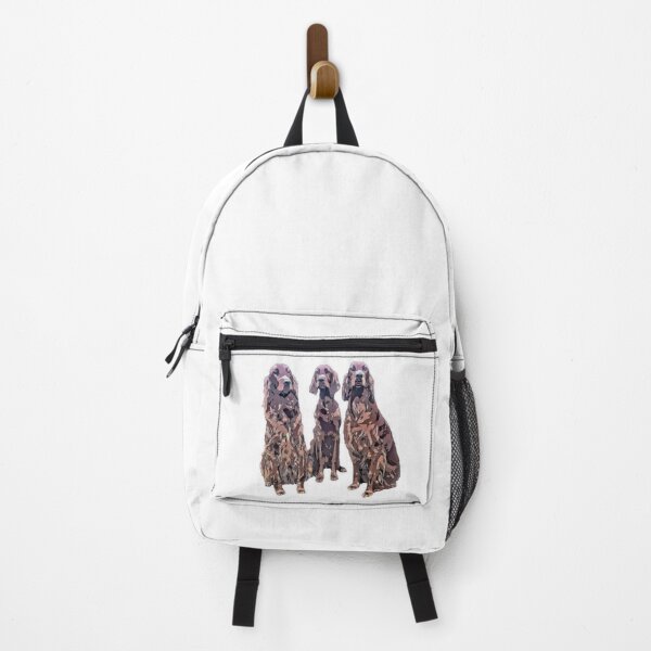 Item preview, Cartoonified Irish Setter Dog Design designed and sold by PunkyCat.