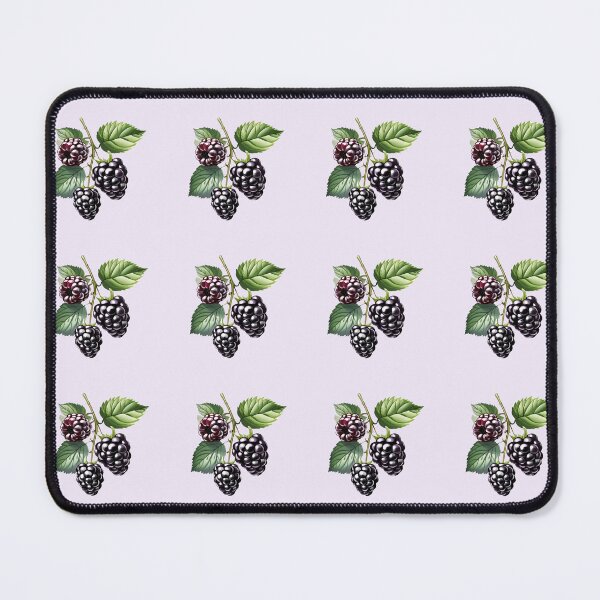 Item preview, Blackberries with leaves designed and sold by Wildflowerfae.