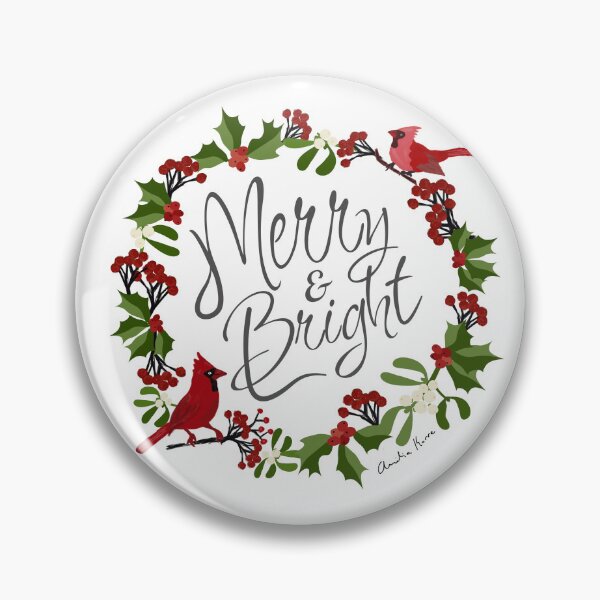 Item preview, Cardinals, holly and mistletoe, an old fashioned Christmas - white designed and sold by Amilia Korre.