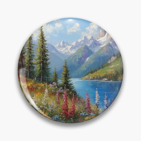 Item preview, Primavera en las montañas (1/2) designed and sold by Styled by Anne.