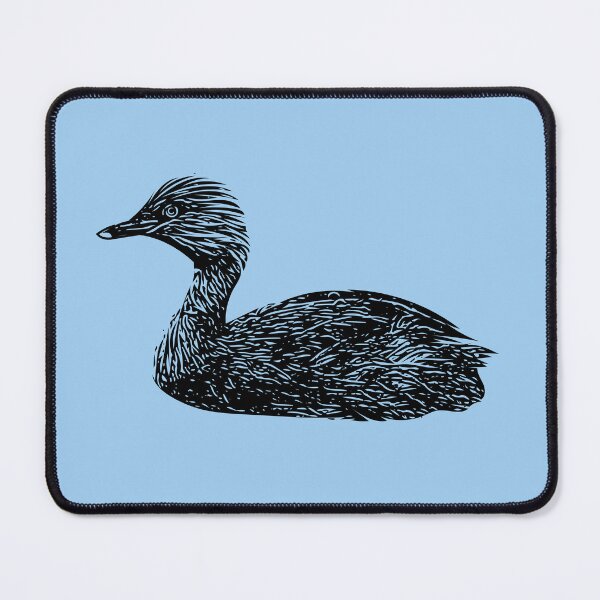 Item preview, Hoary-headed Grebe Black Design  designed and sold by designsasstultd.