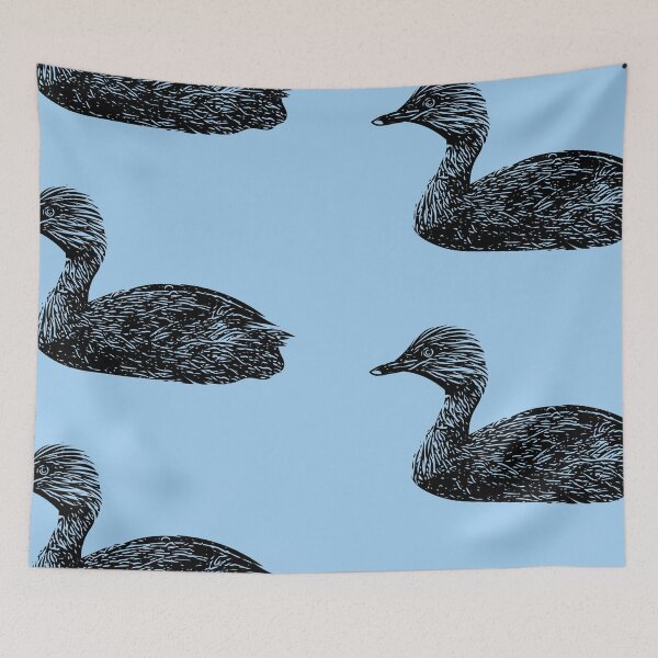 Item preview, Hoary-headed Grebe Black Design  designed and sold by designsasstultd.