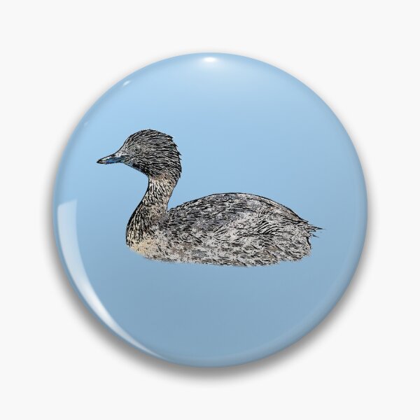 Item preview, Hoary-headed Grebe Black Alternate Design  designed and sold by designsasstultd.