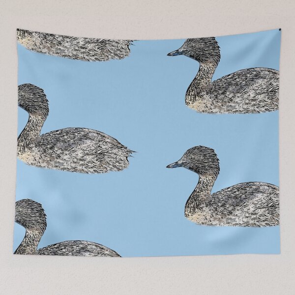 Item preview, Hoary-headed Grebe Black Alternate Design  designed and sold by designsasstultd.