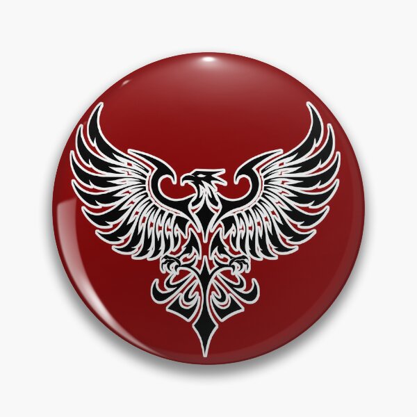 Item preview, Eagle Wings Stencil Art – Black & White Elegance designed and sold by VikArtStudio.