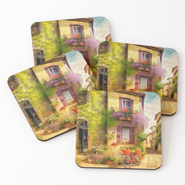 Item preview, Mediterranean Street Landscape  designed and sold by Pretty-Bird.