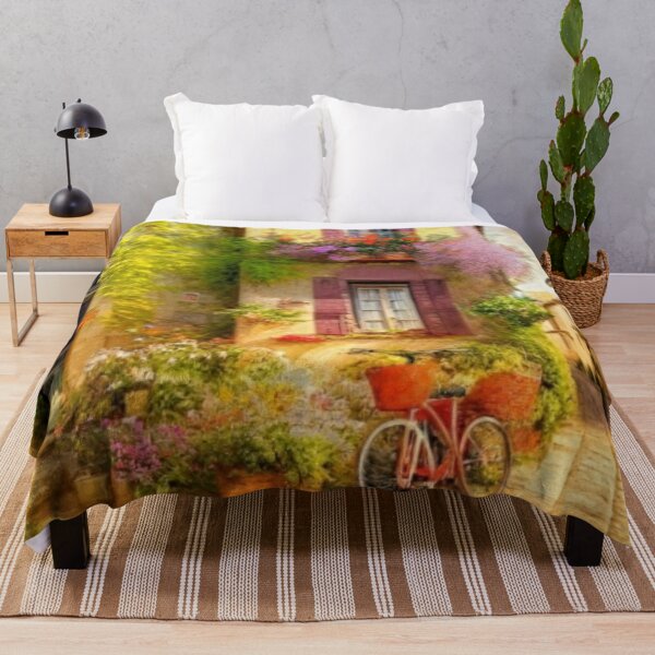 Item preview, Mediterranean Street Landscape designed and sold by Pretty-Bird.