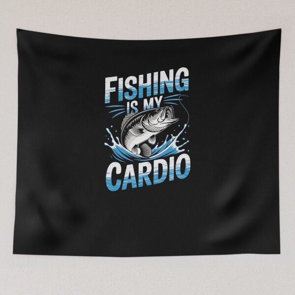 Item preview, Fishing Is  My Cardio  Fishing Lovers Trout  designed and sold by Joewithlove.