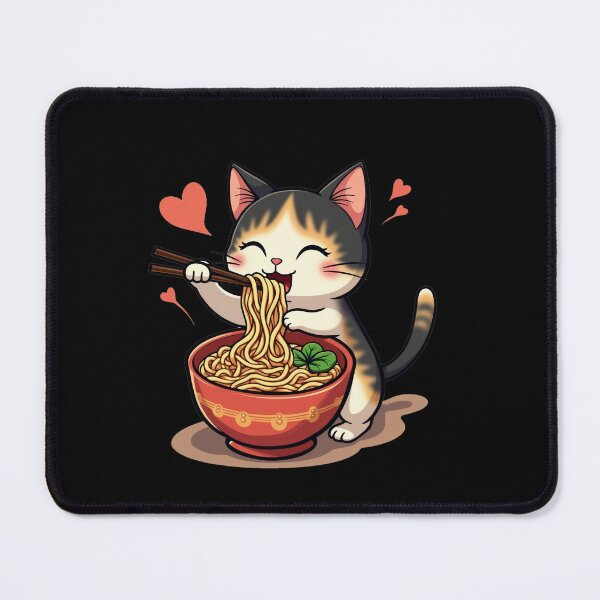 Item preview, ramen cat designed and sold by jkrphoto.