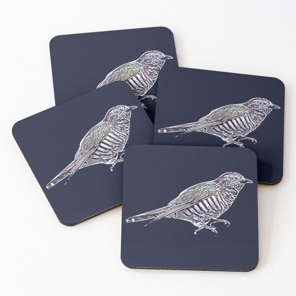 Item preview, Shining Bronze-Cuckoo White Alternate Design  designed and sold by designsasstultd.