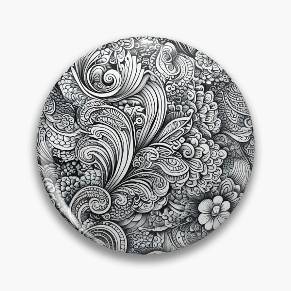 Item preview, flora & vines pattern designed and sold by aliraweb.