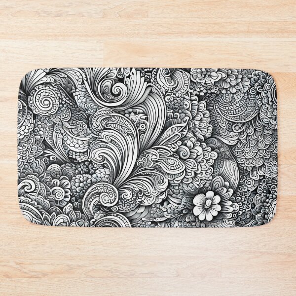 Item preview, flora & vines pattern designed and sold by aliraweb.