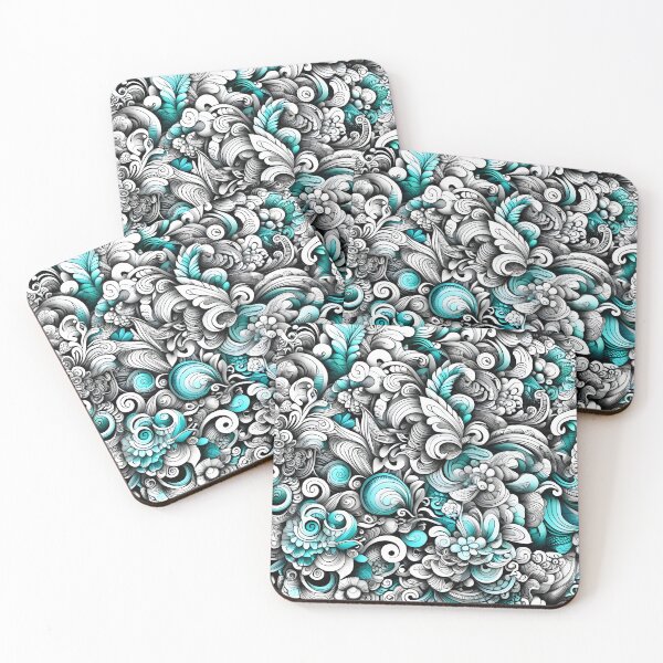Item preview, abstract flora art designed and sold by aliraweb.