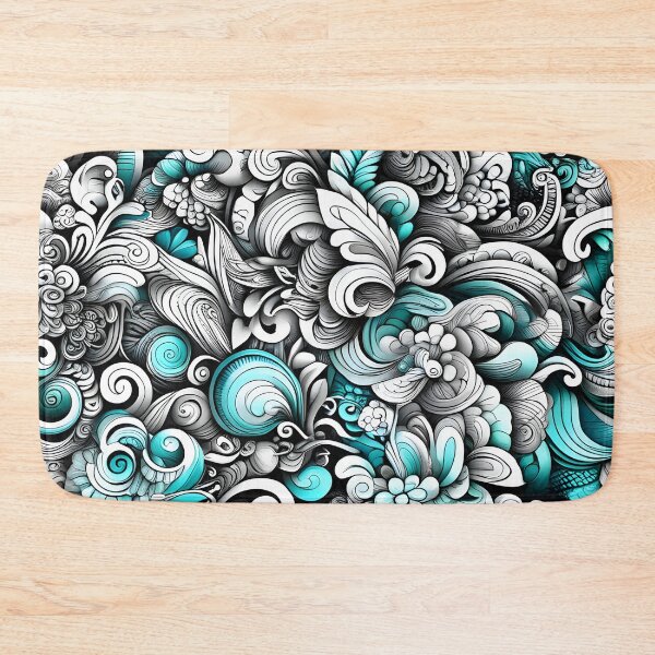 Item preview, abstract flora art designed and sold by aliraweb.