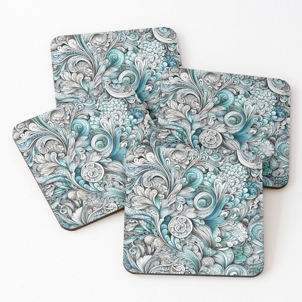 Item preview, swirl flora  designed and sold by aliraweb.