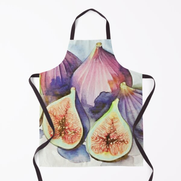 Item preview, Watercolor Figs Still Life designed and sold by Pretty-Bird.