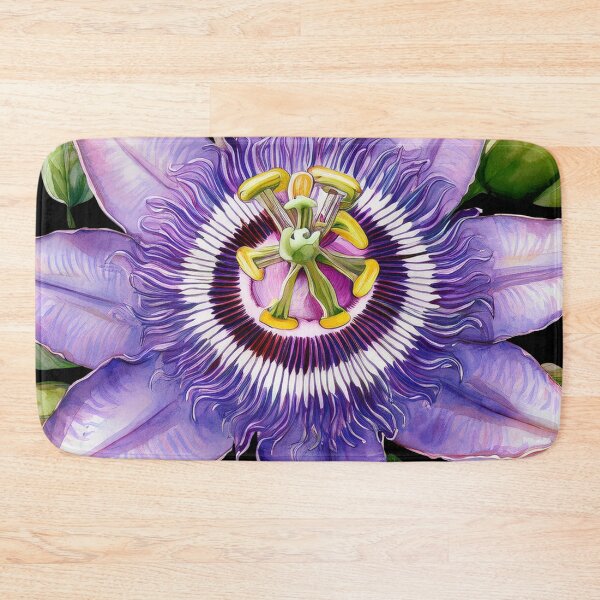 Item preview, passiflora flower designed and sold by Valentina-V.