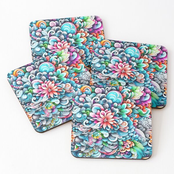 Item preview, colorful art field designed and sold by aliraweb.