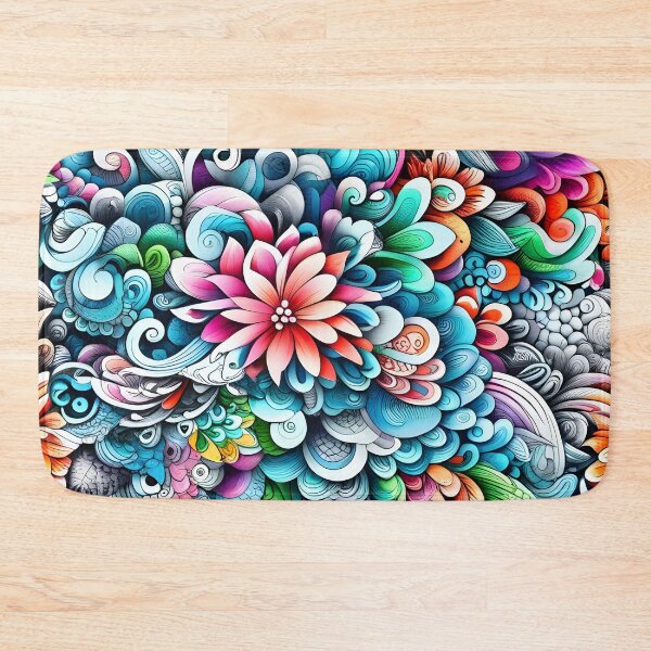 Item preview, colorful art field designed and sold by aliraweb.