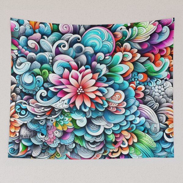 Item preview, colorful art field designed and sold by aliraweb.