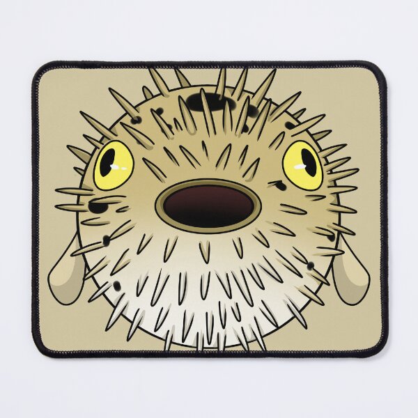 Item preview, Shocked Pufferfish designed and sold by LeCoffeeCat.
