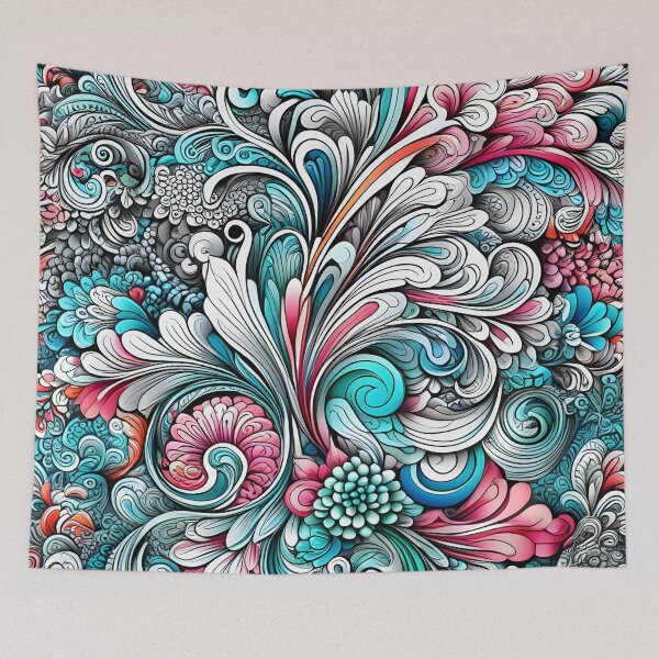 Item preview, flora art pattern designed and sold by aliraweb.