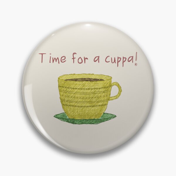 Item preview, Time for a cuppa designed and sold by Scrabbly Doodles.