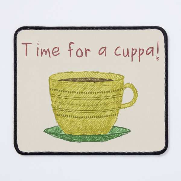 Item preview, Time for a cuppa designed and sold by Scrabbly Doodles.