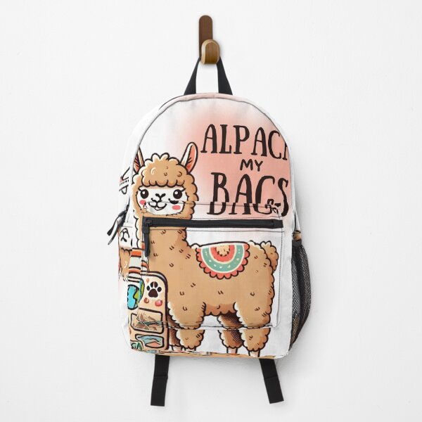 Item preview, Alpaca My Bags Cheeky Pun Art designed and sold by Podartfulpress.