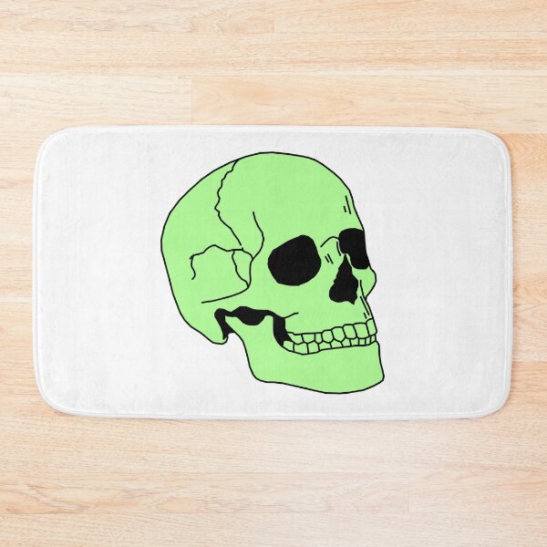 Item preview, skull (green) designed and sold by edajylix.