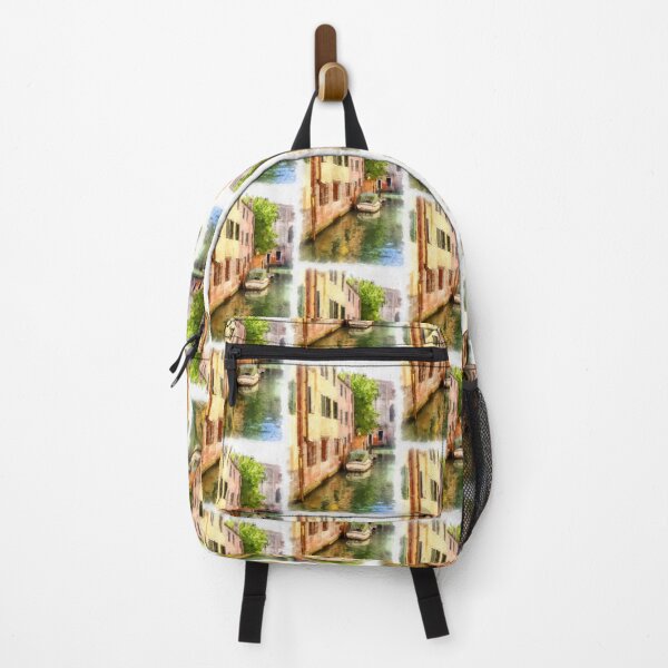 Item preview, Summer view of a Rio,Venice, Italy designed and sold by FOLK ART FUSION by heidiannemorris.