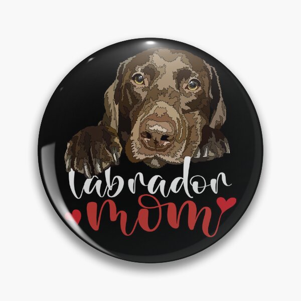 Artikelvorschau, Schokoladen-Labrador-Hundemama entworfen und verkauft von Just-Arts-4U.