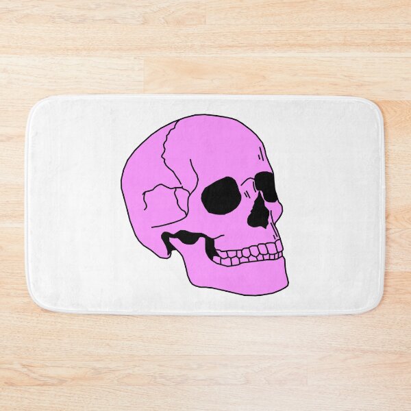 Item preview, skull (pink) designed and sold by edajylix.